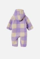 Cotton On - Riley all in one - purple