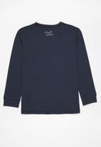 Quiksilver - South africa missions long sleeve tee yth - navy 