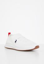 POLO - Classic knit runner - white