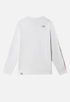 The North Face - Long sleeve graphic tee - white