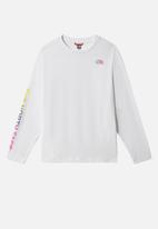 The North Face - Long sleeve graphic tee - white