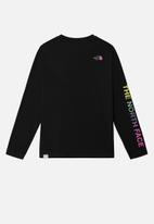 The North Face - Long sleeve graphic tee - black