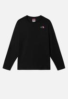 The North Face - Long sleeve graphic tee - black
