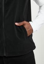 Hi-Tec - Henis Fleece Zipped Vest - black