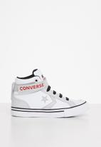 Converse - Pro blaze strap varsity color hi - white/mouse/university red