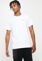Cutty - Jay heart back placement  t-shirt - white