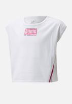 PUMA - Alpha style tee g - puma white