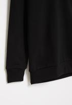 Superbalist - Girls printed hoodie - black