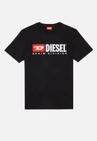 Diesel  - T-diegor-div short sleeve tee - black