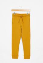 MANGO - Trousers franpack - yellow