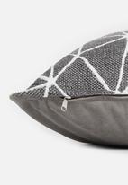 Hertex Fabrics - Meditating Outdoor cushion cover - ash