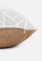 Hertex Fabrics - Meditating Outdoor cushion cover - sand