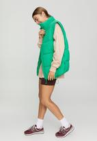 Cotton On - The recycled mother puffer vest - kelly green