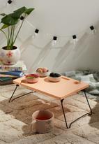 Typo - Picnic table for two - tropical peach