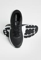Under Armour - Ua w charged rogue 3 - black/black/metallic silver