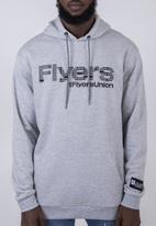Flyersunion - Flyers fleece hoodie - grey melange