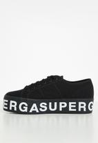SUPERGA - 2790 lettering - black & white
