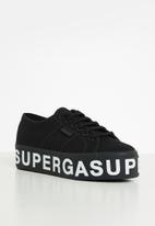 SUPERGA - 2790 lettering - black & white