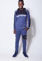 Flyersunion - Contrast hoodie - dark blue