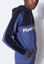 Flyersunion - Contrast hoodie - dark blue