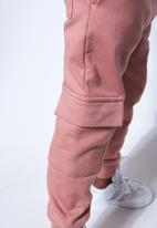Flyersunion - Jogger with utility pocket - ash pink