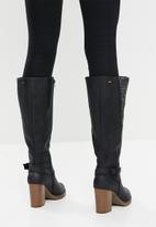 Miss Black - Delta2 knee length boot - black