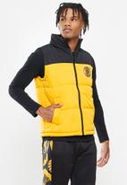 Kaizer Chiefs - Urban Edition - KCFC Puffer  Vest t - Yellow/Black