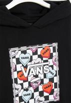 Vans - Candy heart hoodie - black