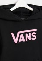 Vans - Gr flying v hoodie girls - black & begonia pink