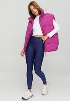 Cotton On - The recycled mother puffer vest - deep orchid
