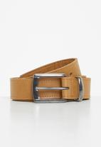Superbalist - Chester eco leather belt - tan
