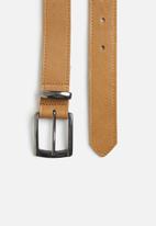 Superbalist - Chester eco leather belt - tan