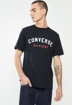 Converse - All star tee - black