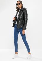 Stella Morgan - Long sleeve puffer jacket - black