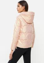 Stella Morgan - Long sleeve puffer jacket - pink