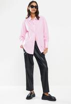 Vero Moda - Stinna long sleeve shirt - fuchsia pink