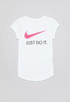 Nike - Nkg swoosh jdi short sleeve tee - white