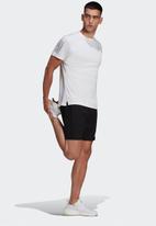adidas Performance - Own The Run Tee - White & reflective silver