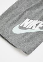 Nike - Nkb b nsw nike read short set - carbon heather