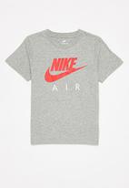 Nike - Nkb futura air short sleeve tee - grey heather