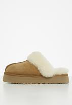 UGG: Disquette in Chestnut | Womens uggs, Uggs, Ugg slippers