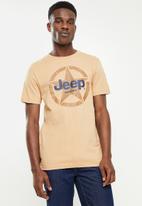 JEEP - High density logo/icon print-nomad-jeep - beige 