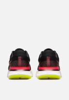 Nike - Nike react infinity run flyknit 3 - black/siren red-team red-volt