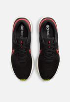 Nike - Nike react infinity run flyknit 3 - black/siren red-team red-volt