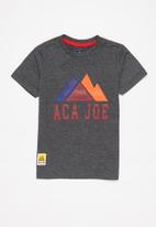 Aca Joe - Aca joe high square outdoor  tee - charcoal