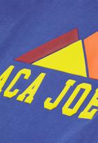 Aca Joe - Aca joe high square outdoor  tee - blue