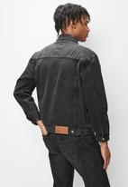 STYLE REPUBLIC - Tyga loose fit denim trucker jacket - washed black