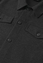MANGO - Rosa Pocket textured Sweatjacket - Charcoal