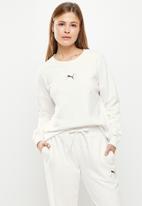 PUMA - Collection relaxed crew tr - pristine heather