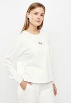PUMA - Collection relaxed crew tr - pristine heather